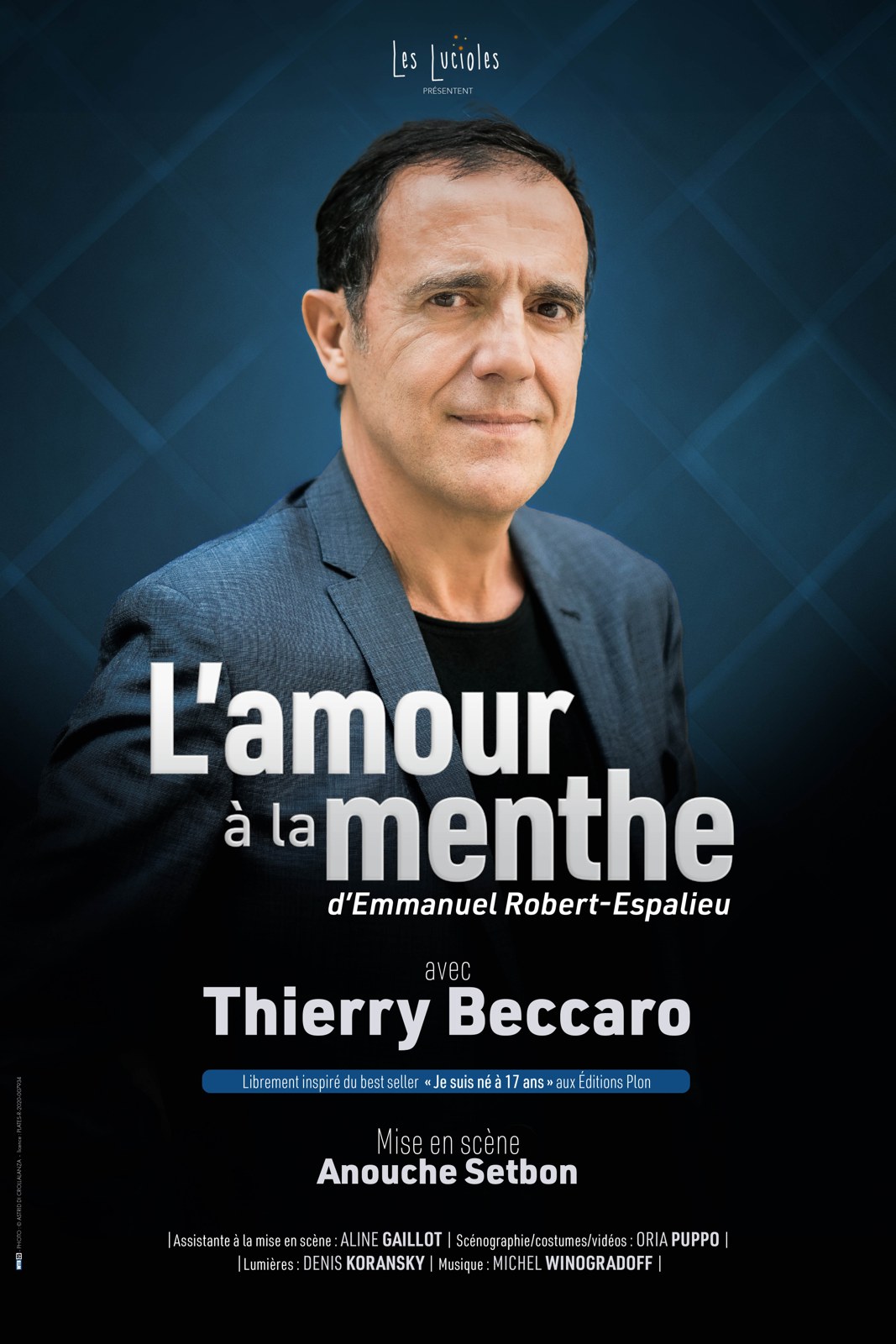 Affiche du spectacle L’amour à la menthe