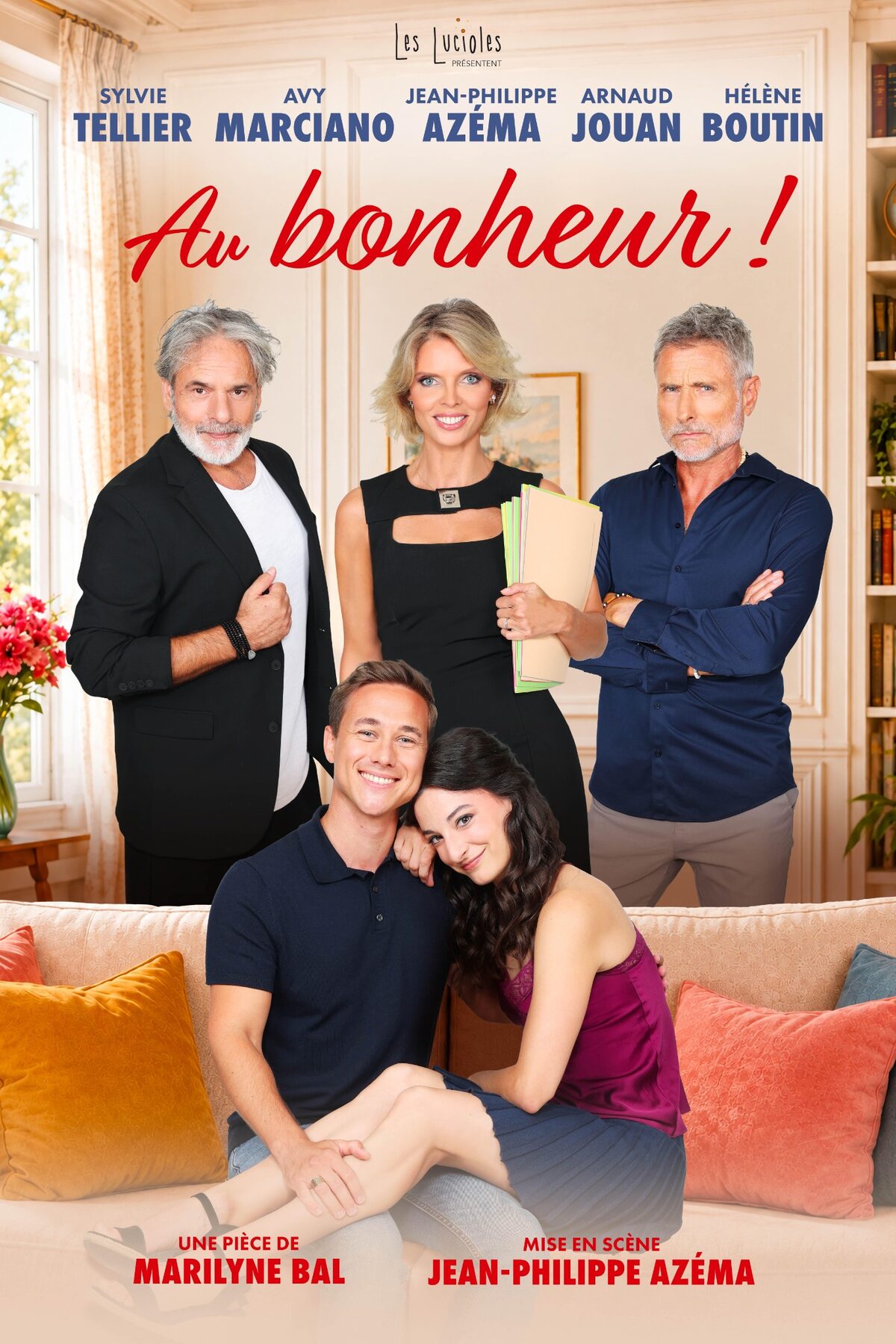 Affiche du spectacle Au bonheur