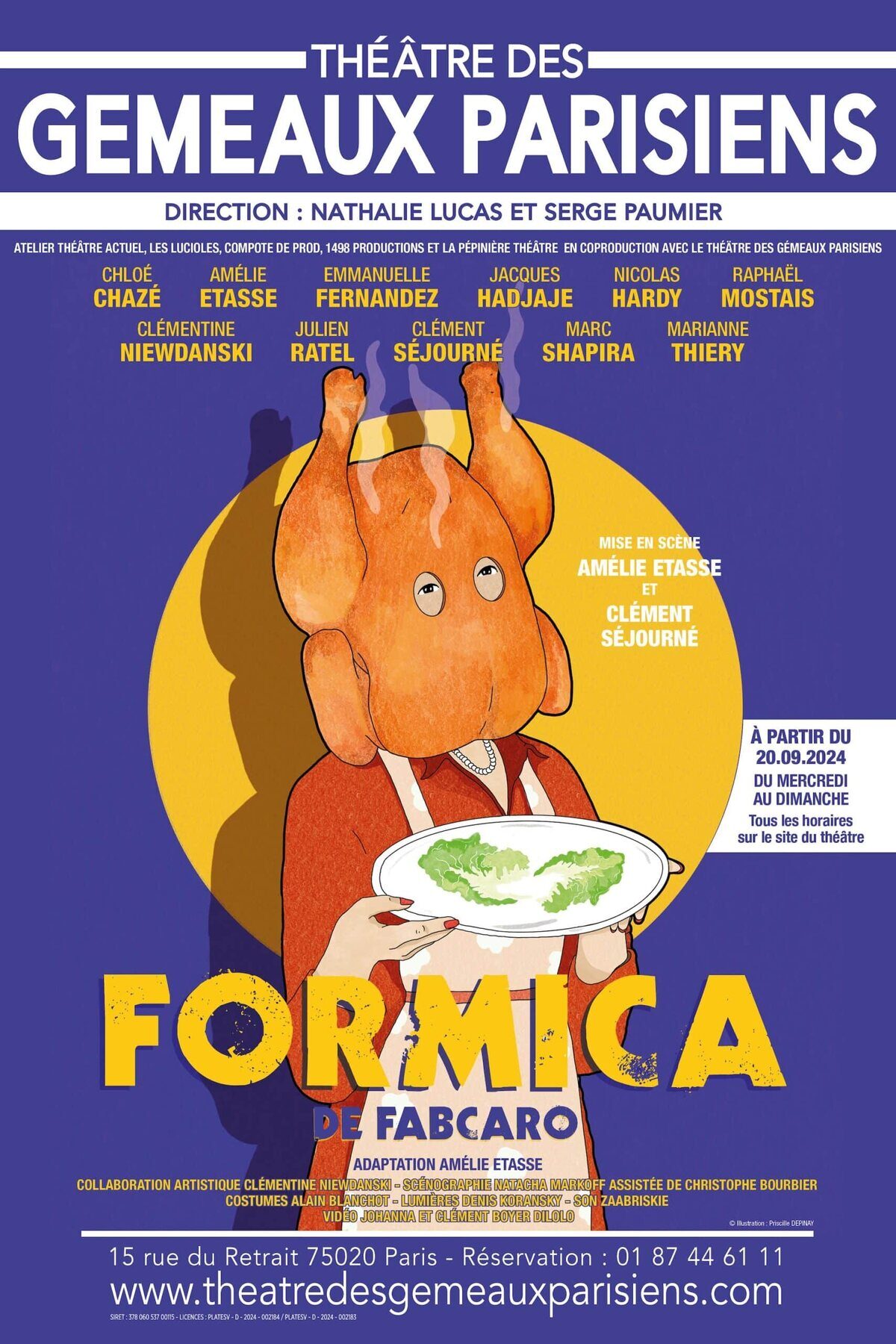 Affiche du spectacle Formica