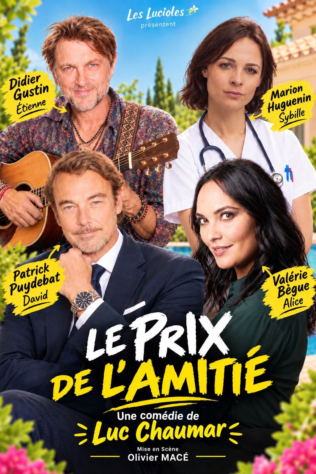 Affiche du spectacle Le Prix de l’amitié !