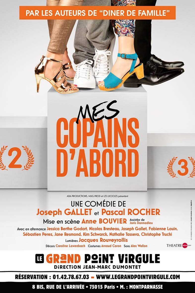 Affiche du spectacle Mes copains d’abord