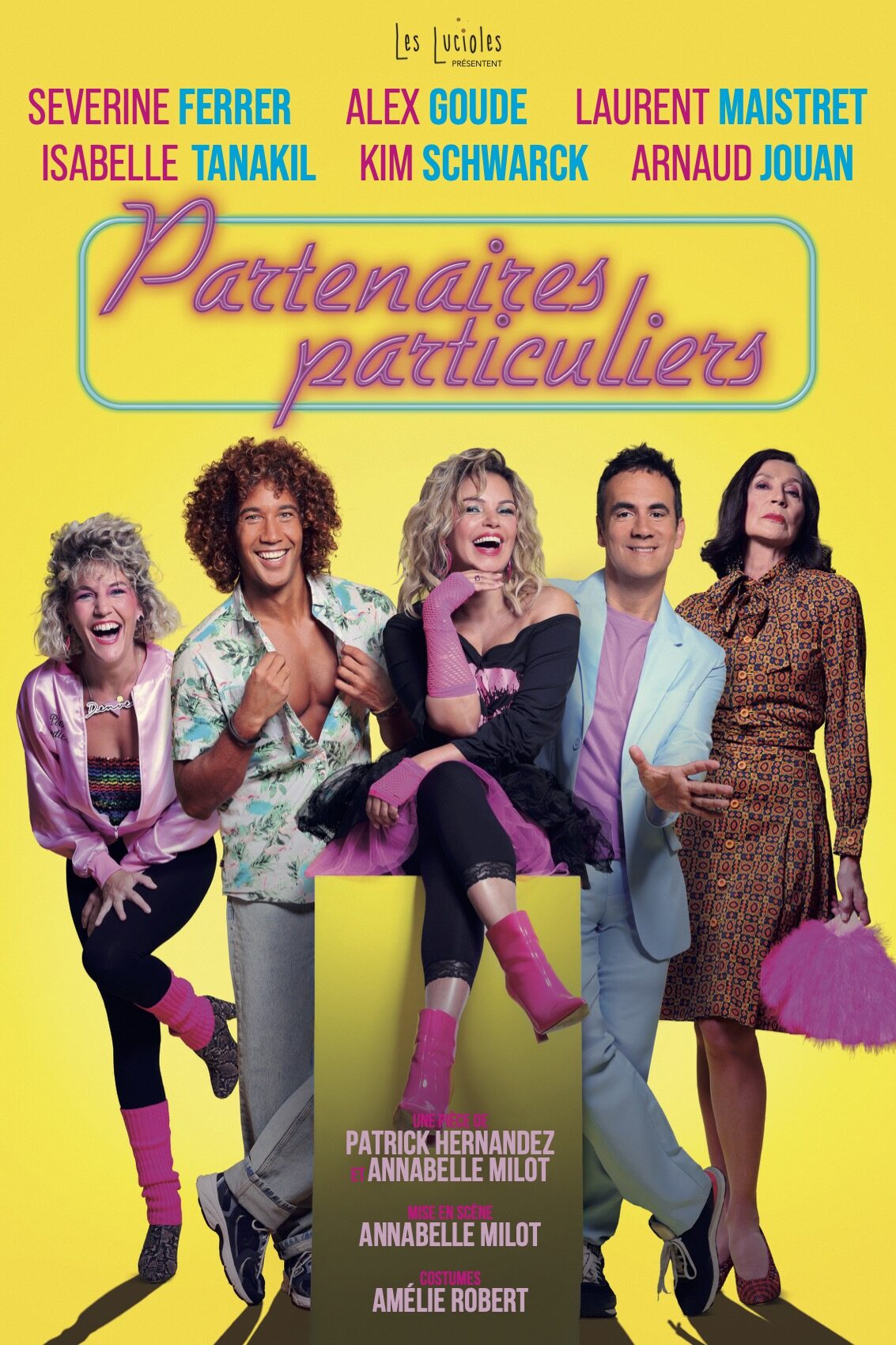 Affiche du spectacle Partenaires Particuliers